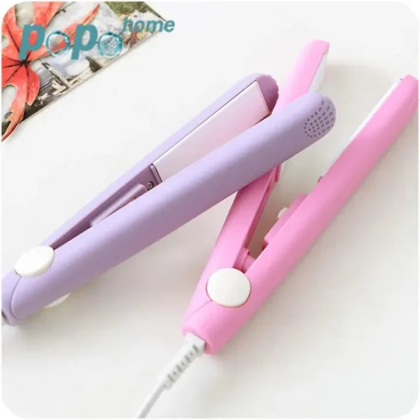 Mini Portable Hair Straightner / Air Smooth, Silky, Frizz-free And Healthy. (with Packing Box) (random Color)