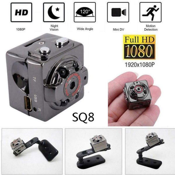 Sq8 Hidden Mini Camera Sq8 Night Vision | Sq8 Mini Spy Camera 1080p, Mini Dv Smallest Wireless