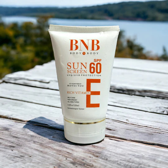 Bnb Sun Screen Spf-60 Vitamin E (120ml )